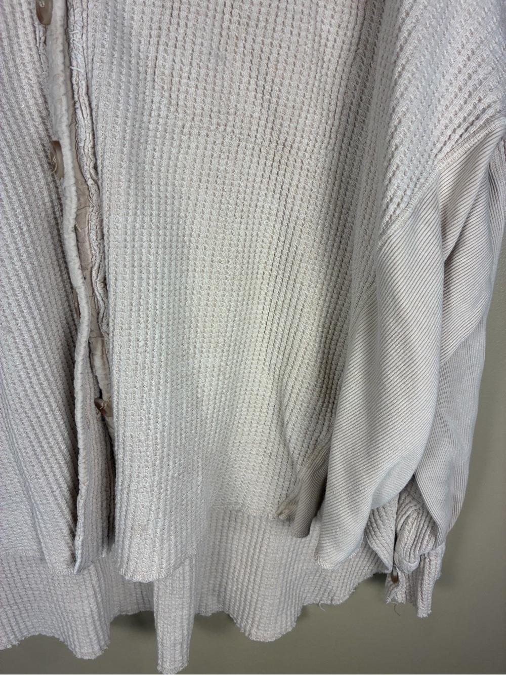 Free People One Waffle Knit Scout Jacket - Picture 5 of 13